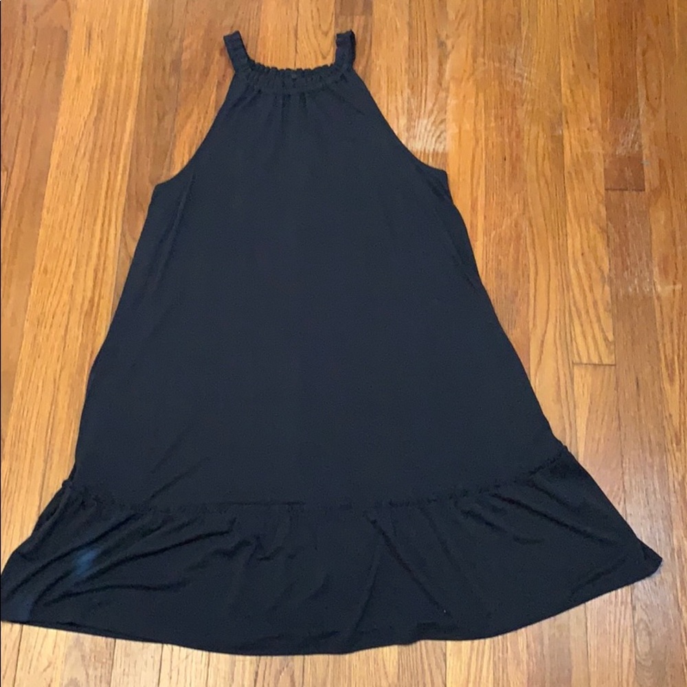 Graphite grey halter top dress! NWOT!!!!